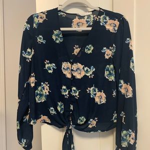 Lush floral print top